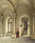 Ukhtomsky Konstantin Andreyevich Interiors of the Winter Palace. The Commandant Entrance - Hermitage